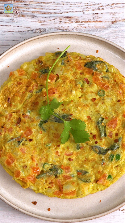 Sri Lankan Omelette #breakfastideas #eggrecipe