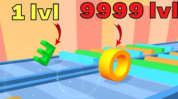 Type Spin Game - LVL1 vs LVL 9999, Best Android Gameplay.