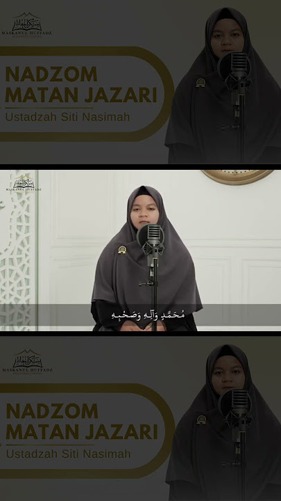 Cara mudah menghafal NADZOM MATAN JAZARI😍 #maskanulhuffadz #okisetianadewi #matanjazari #santri