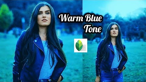 Snapseed Blue Moody Tone photo editing tutorial by Mobile Phone.