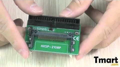 1.85 Dual CF Compact Flash to 40 Pin IDE Adapter-C0049