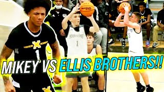 8TH \& 9TH Grade Brothers SCORE 60 VS Mikey! ELLIS BROTHERS Light Up VS Vertical Academy!