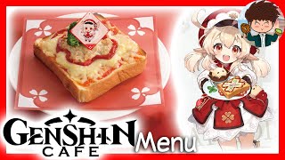 Genshin Cafe Menu (MONDSTADT) 🍰 Sweets Paradise Collab