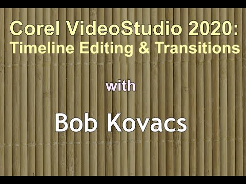 Beginning Corel VideoStudio #2: Timeline Editing and Transitions - YouTube