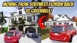 Roblox Roleplay - Realistic Moving Day From Southwest Florida To Greenville Wisconsin