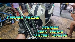 Yamaha Fazzio Fork Tuning