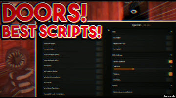 DOORS SCRIPT - GUI \ (AUTO FARM, DUPE ITEMS, WALKSPEED, MORE) \ FREE DOWNLOAD \ DECEMBER UPDATE