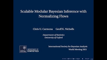 Scalable Modular Bayesian Inference with Normalizing Flows