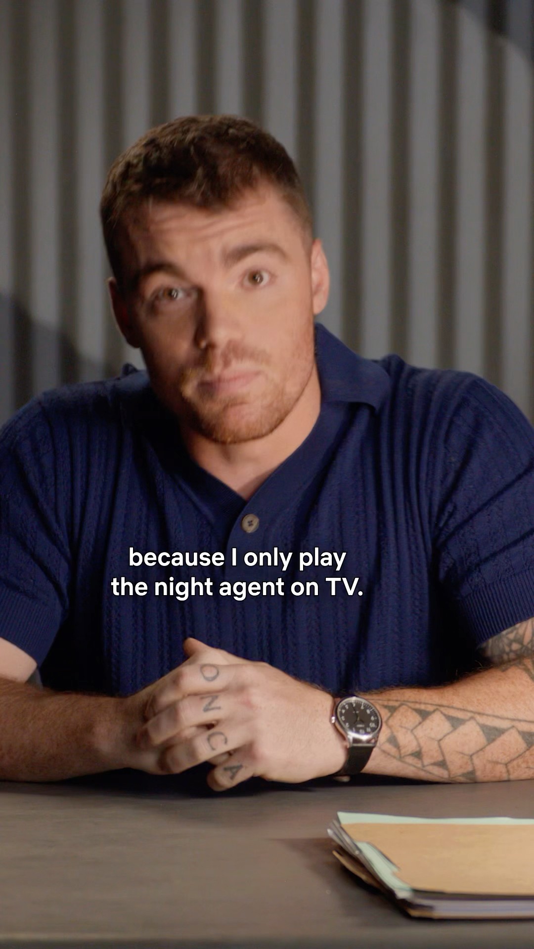 Gabriel Basso explains #TheNightAgent