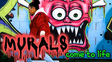 AI MURALS come to life  - Chillhop relaxing music video