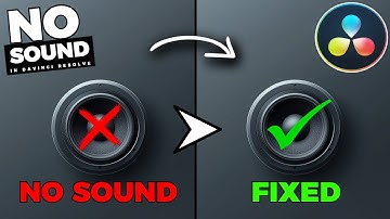 How To Fix NO SOUND In Davinci Resolve