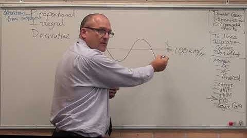 PID Control Basic auto cruise control and flight speed control technology