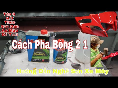 Video Hướng Dẫn Nghề Sơn / Cách Pha Bóng 2 1 - youtube