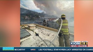 Central Coast firefighters add to the crews battling the Los Angeles wildfires screenshot 5
