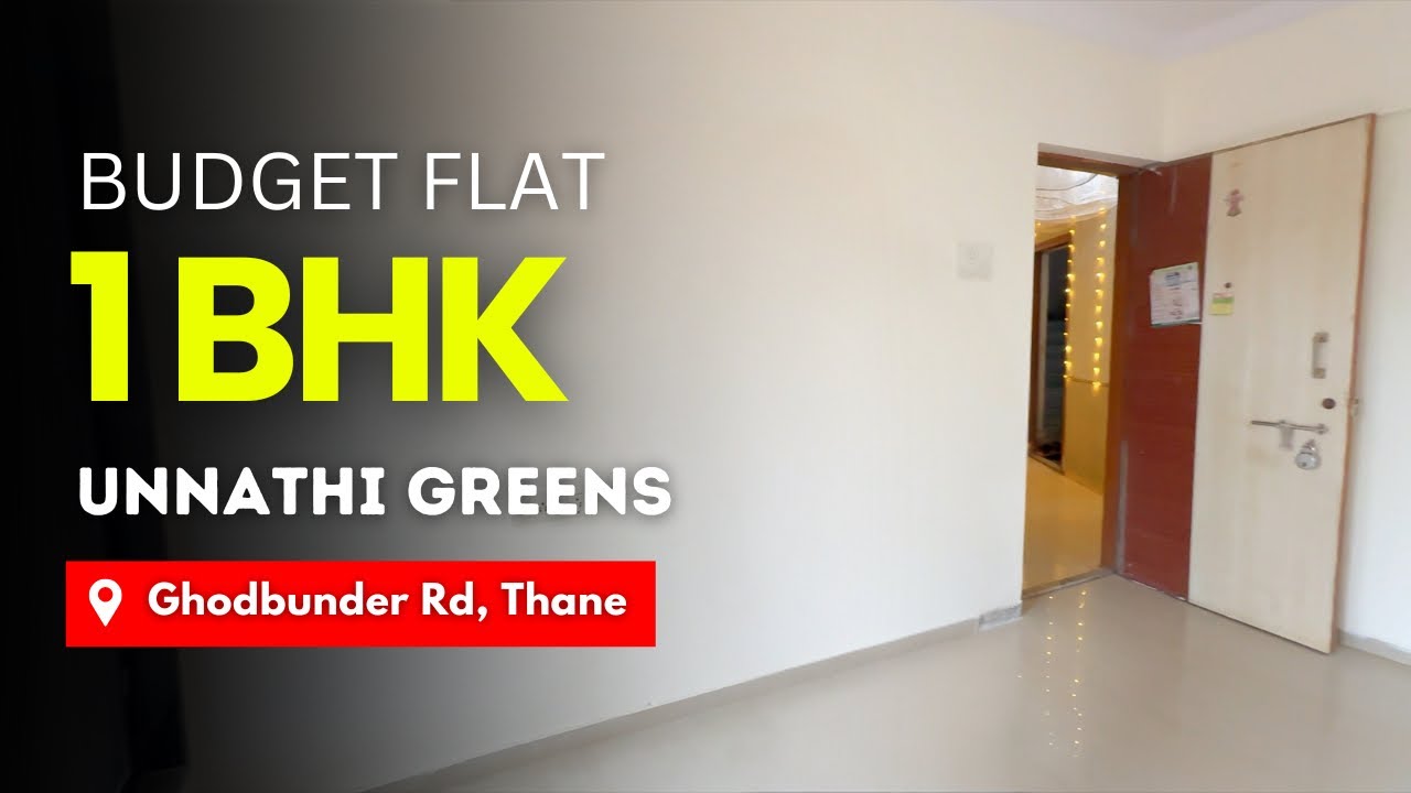 Budget 1 BHK Flat For Sale In Ghodbunder Road, Thane | Easy Connectivity | Swagat Properties