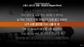JUST MUSIC - 파급효과 (Ripple Effect) + Rain Showers RemixㅣLyrics / 가사