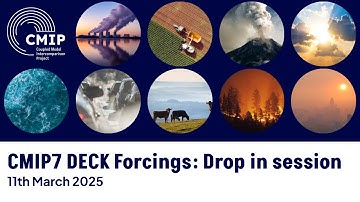 CMIP7 DECK Forcings drop in session (11 March 2025)