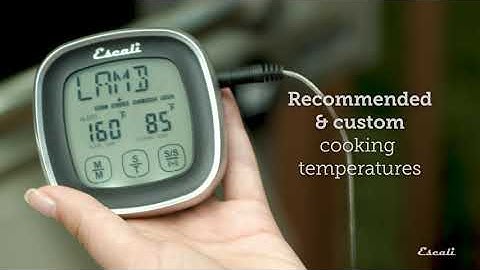 DHR1 Touchscreen Thermometer and Timer