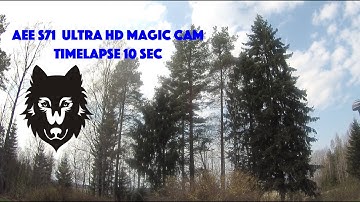 AEE S71 timelapse 10 seconds