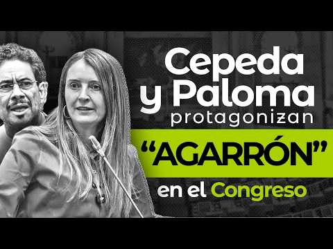 Cepeda y Paloma protagonizan 'agarrón' en el Congreso