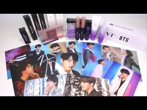 ENG) 방탄소년단 화장품 사고 포토카드 받았어요! (feat.네이처컬렉션) BTS photo cards and cosmetics are so beautiful!!