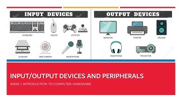 Input/Output Devices and Peripherals | Computer Engineering Fundamentals
