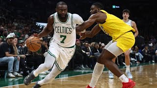 Highlights: Brown scores double double in Celtics' win over Pacers