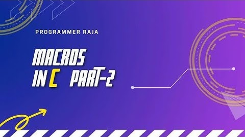 #if #else #endif in C language || Macros in C programming || Tutorial #68