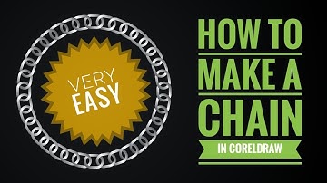 How to make a CHAIN in CorelDraw