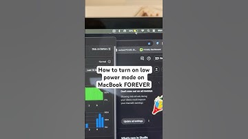 How to keep low power mode on FOREVER on MacBook 💻
