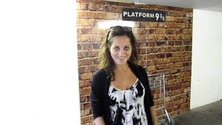 Kate Goes to Hogwarts via Platform 9 3/4