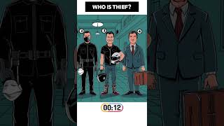 Can You Identify the Thief? #riddle #brainteasers #riddlechallenge #detectivestory #investigation