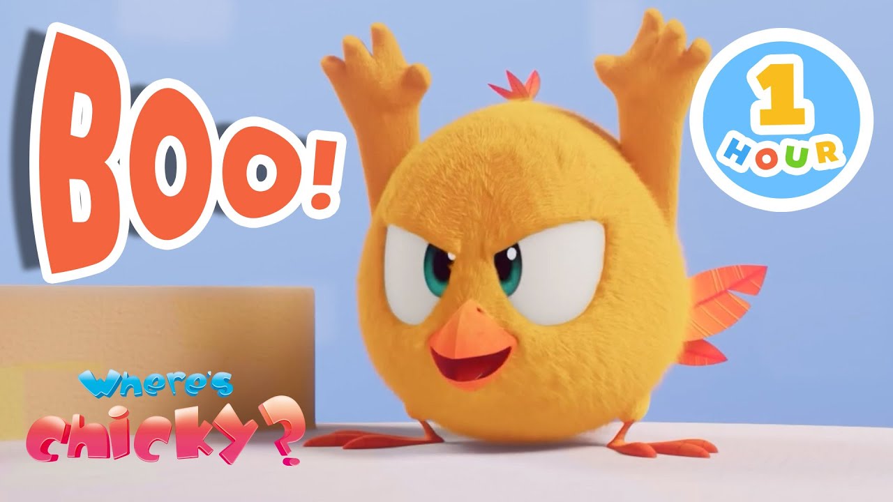 Did you get scared? | Chicky's Playhouse | Kids Cartoons Collection