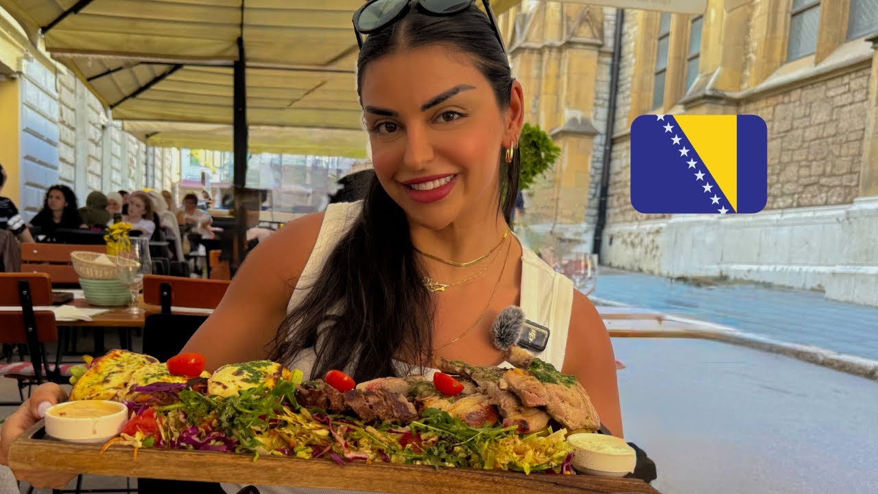 تجربة المطاعم في بوسنيا 🇧🇦 | ختمتها بأفضل طبق ذقته بحياتي 😍🍴