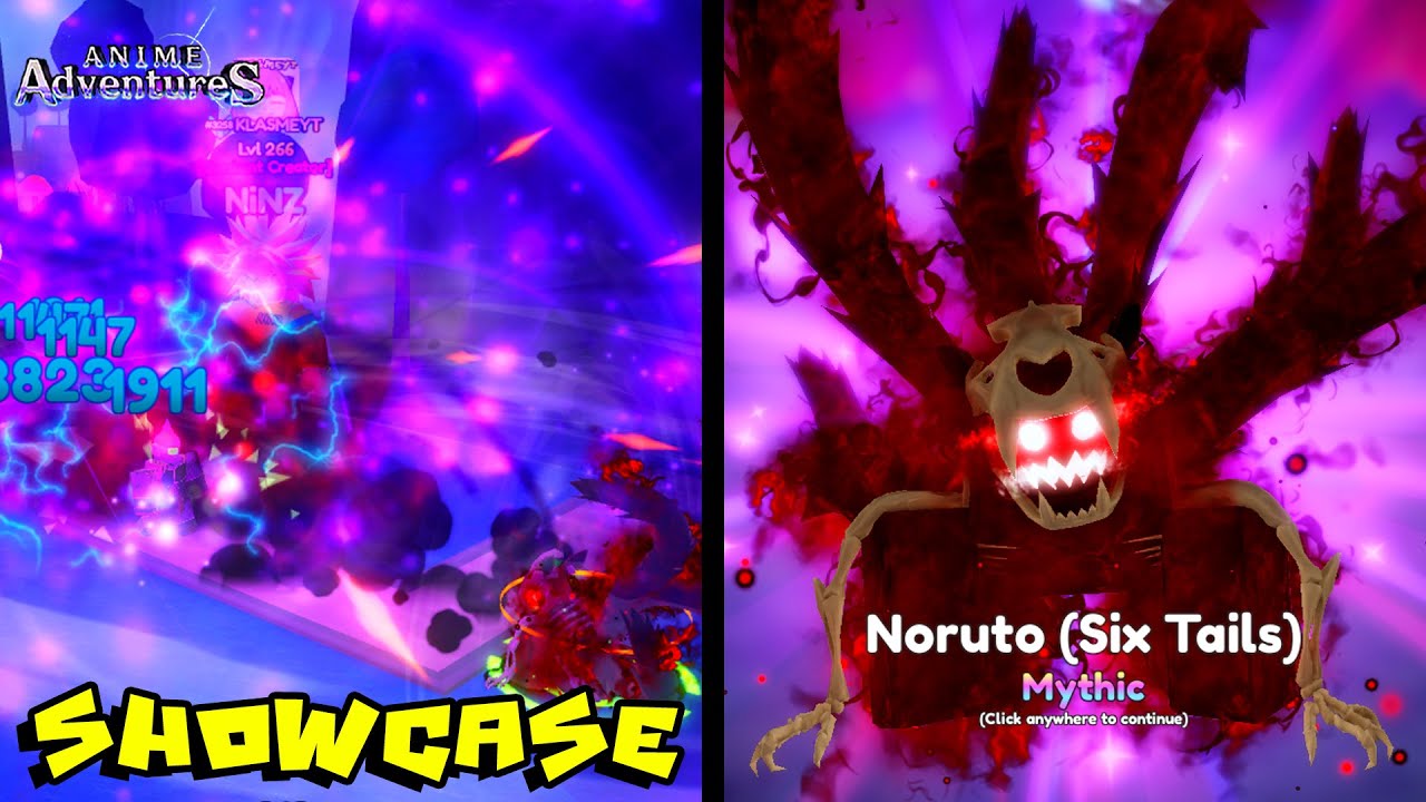 LVL 100 NORUTO SIX TAILS (SPECIAL BANNER) SHOWCASE - ANIME