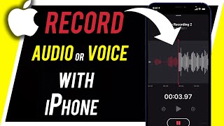 How to Record Audio with iPhone - Voiceover, Voice Memos, Notes screenshot 5