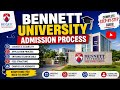 🎓 Bennett University Admission Process 2026 | Eligibility, Fees &amp; Scholarships✨