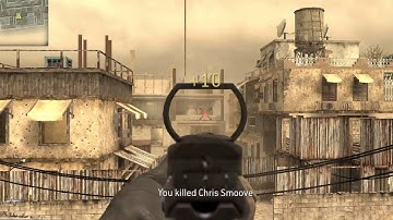 Playing with Chris Smoove on COD4 MAC !