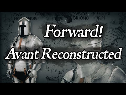 Uma análise do arnês italiano do século XV, o "Avant"