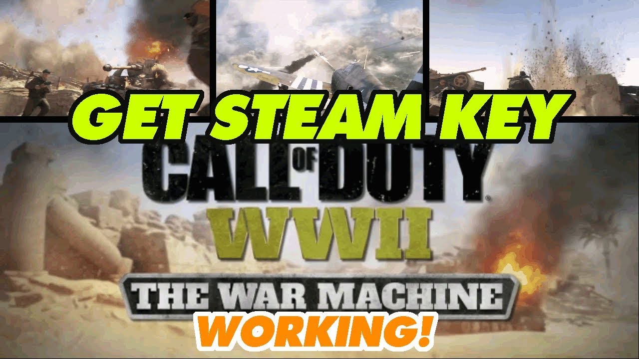 Get steam keys Call of Duty: WWII | working 100% - YouTube