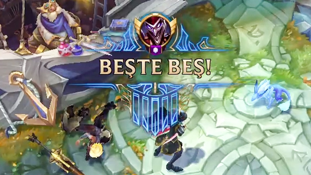 Bufflu Shaco ile Karşı Basede Penta Attım 🤡