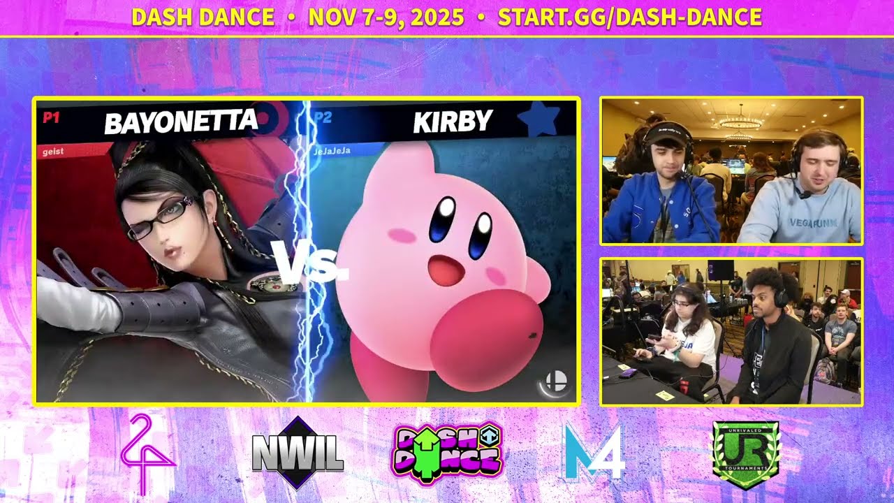 Dash Dance 2025 - LT12 - JeJaJeJa (Kirby) vs Geist (Bayonetta)
