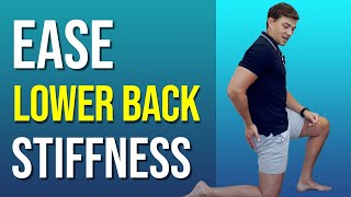 How To Ease A Stiff & Tight Lower Back – Easy Fix!