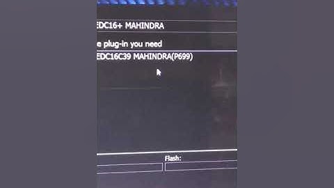 Scorpio edc 16c39 ECU reading & writing.k-tag in tamil