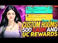 PUBG MOBILE LIVE CUSTOM ROOM WIN Rs.500 CASH REWARDS| #pubgmobile #pubgmobilenextstarprogram
