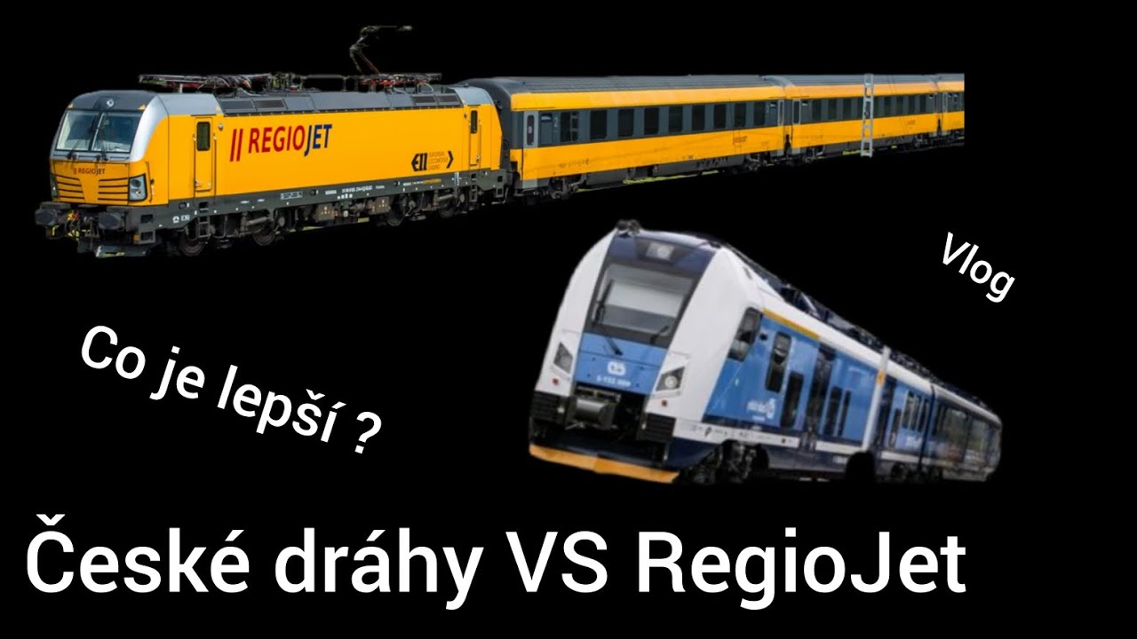 ČESKÉ DRÁHY VS REGIO JET 🚆