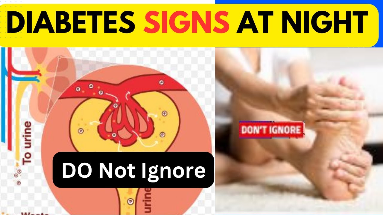10 Diabetes Nighttime Signs You Should Not Ignore Never!