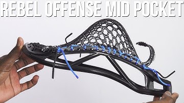ECD Rebel Offense Lacrosse Head Stringing Tutorial