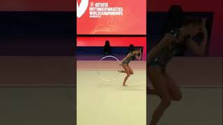 Sofia Raffaeli risks #rhythmics #rhythmicgymnastics #rg #sofiaraffaeli #shorts #gymnasticshorts