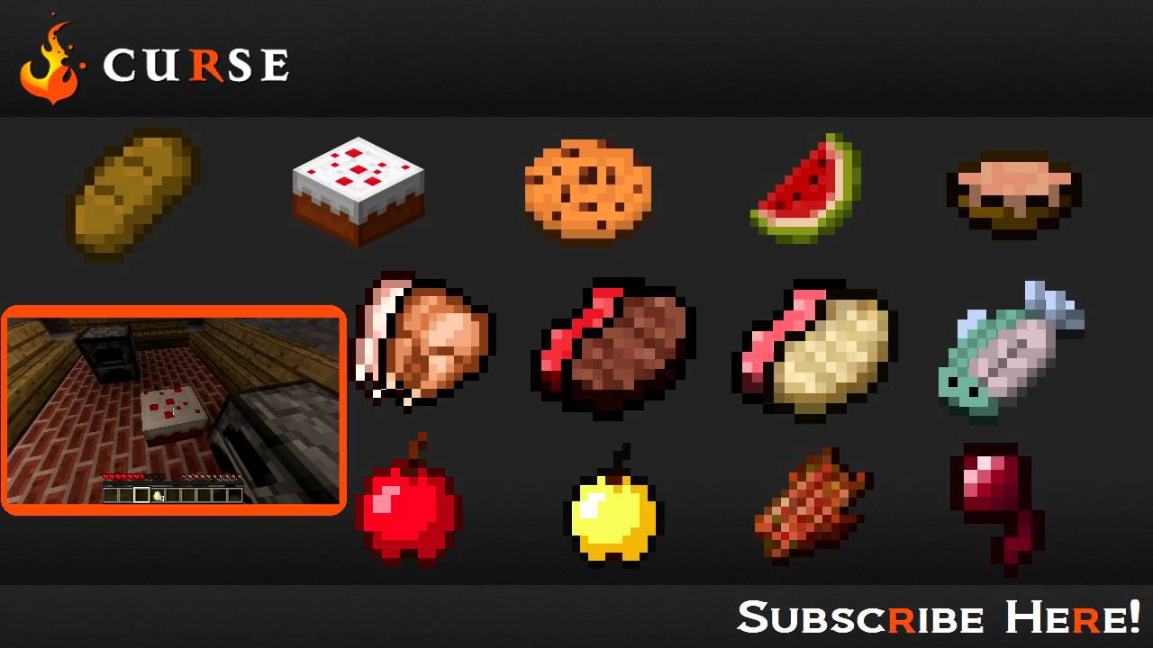 Minecraft Blocks & Items: Food (+Hub) Minecraft Blocks & Items: Food (+Hub)